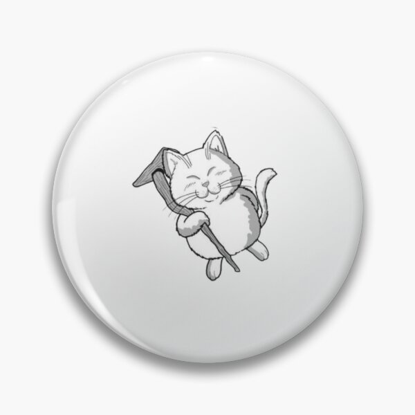 Item preview, Wise white martial arts master cat holding a staff designed and sold by Deviantfant.