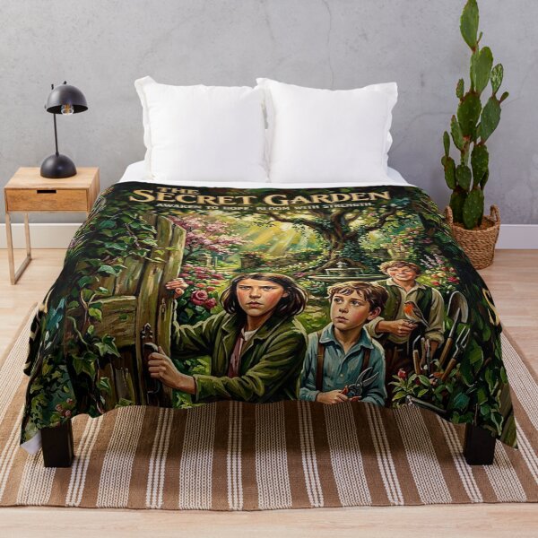 Item preview, Awaken to Hope. Bloom with Strength. – The Secret Garden Fine Art Print designed and sold by Art's Diner.