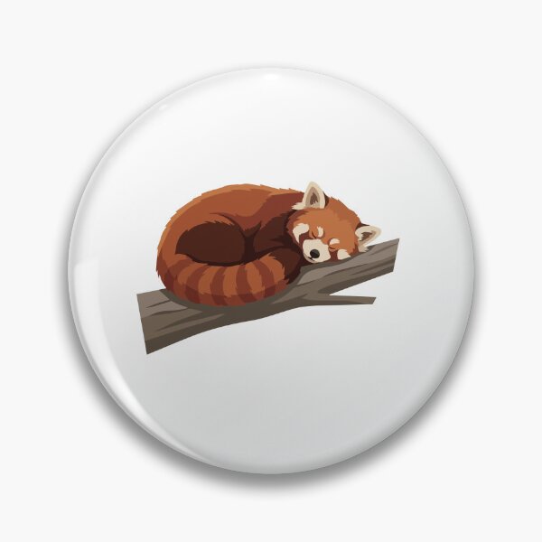 Item preview, sleeping red panda designed and sold by didiiii74210.
