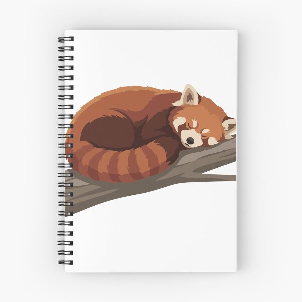 Item preview, sleeping red panda designed and sold by didiiii74210.