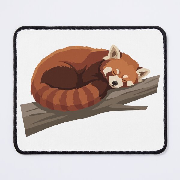 Item preview, sleeping red panda designed and sold by didiiii74210.