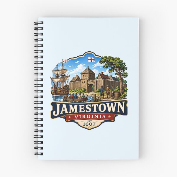 Artikelvorschau, Jamestown, Virginia entworfen und verkauft von Myra365Art.