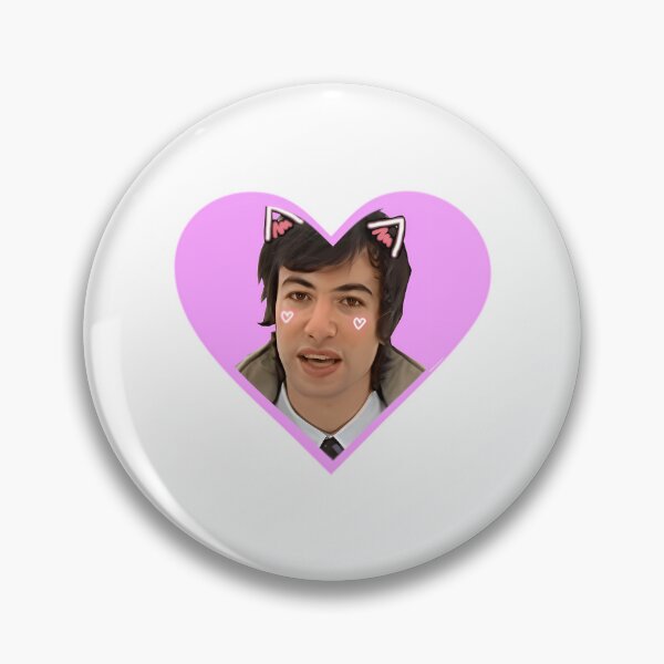 Item preview, Catboy Nathan Fielder Sticker designed and sold by Ntaimeinic.