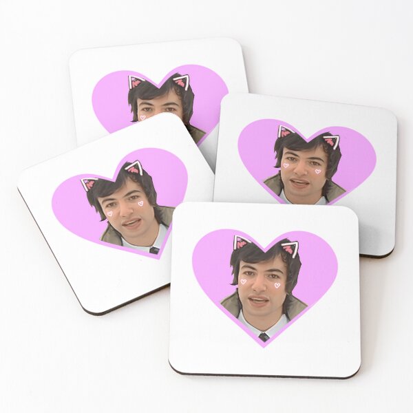 Item preview, Catboy Nathan Fielder Sticker designed and sold by Ntaimeinic.