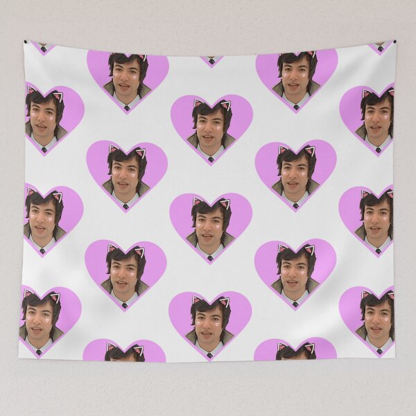 Item preview, Catboy Nathan Fielder Sticker designed and sold by Ntaimeinic.