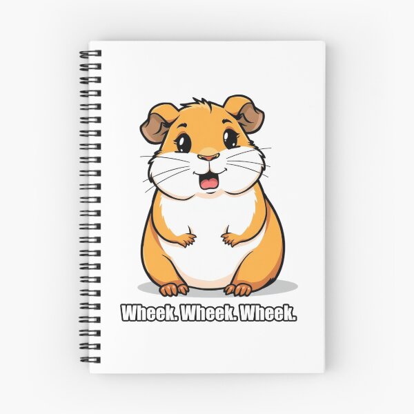 Item preview, Guinea Pig Sticker - Wheek Wheek Wheek - Funny Guinea Pig Owner Gift designed and sold by pawdrops.