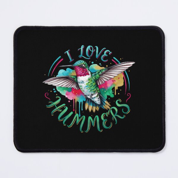 Item preview, I Love Hummers Bird Lover Featuring a Beautiful Hummingbird designed and sold by Redgiant87x.