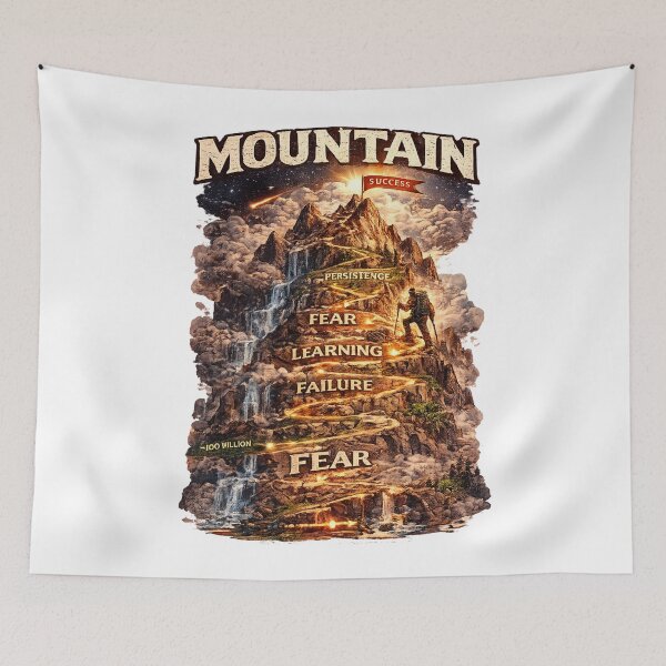 Item preview, Mountain | Success Path Motivational designed and sold by NatureHarmony16.