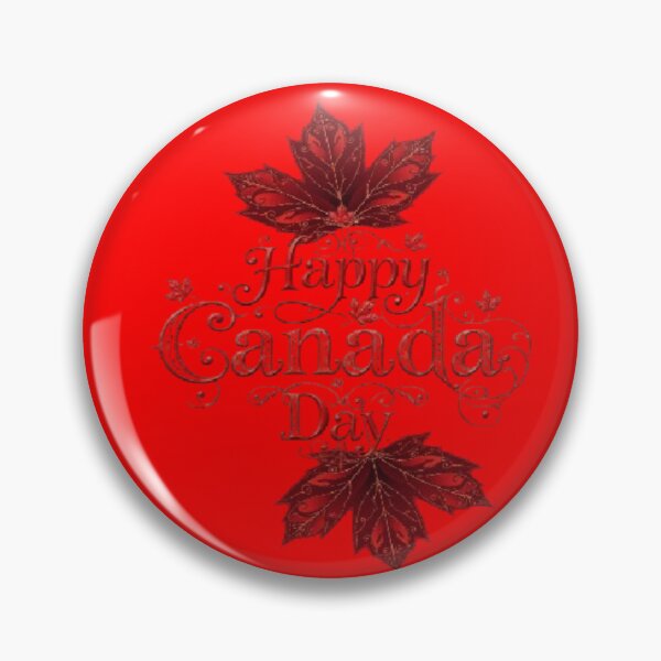 Item preview, Bold Red Maple Leaf Happy Canada Day Design designed and sold by Tama-sirth.