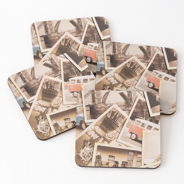 Item preview, Retro Travel Photo Collage Decor designed and sold by SHAN-NO.
