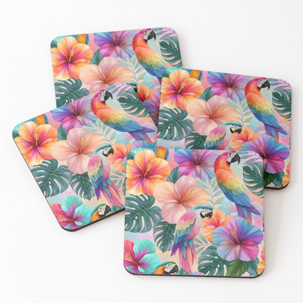 Item preview, Bright Tropical Pattern-Parrot 2 designed and sold by Gypsykiss.