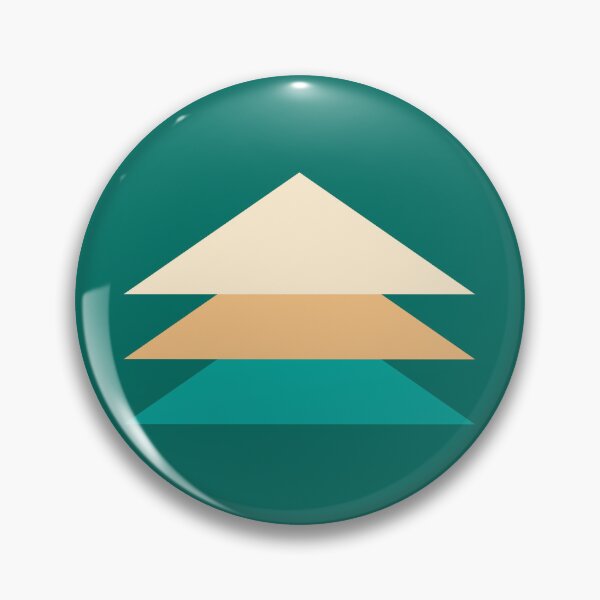 Item preview, Layered Geometric Triangle Design designed and sold by mozizy.