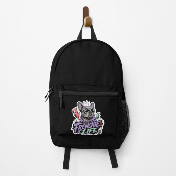 Item preview, Frenchie Life Cool French Bulldog Sticker designed and sold by Sketchlegacy.