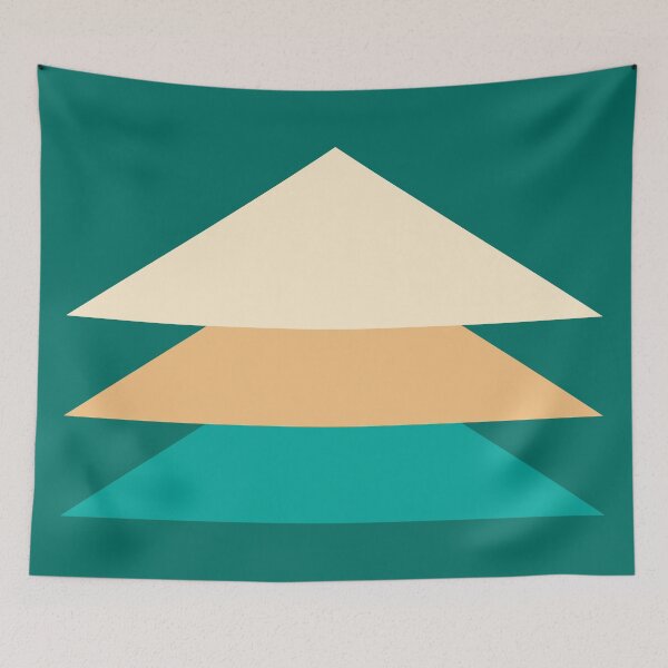 Item preview, Layered Geometric Triangle Design designed and sold by mozizy.