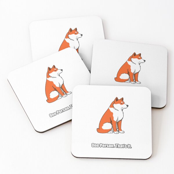 Item preview, Akita Sticker - One Person Thats It - Funny Akita Owner Gift designed and sold by pawdrops.