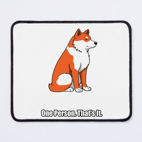 Item preview, Akita Sticker - One Person Thats It - Funny Akita Owner Gift designed and sold by pawdrops.