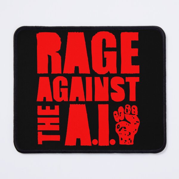 Item preview, rage against the ai (anti ai) designed and sold by remerasnerdas.