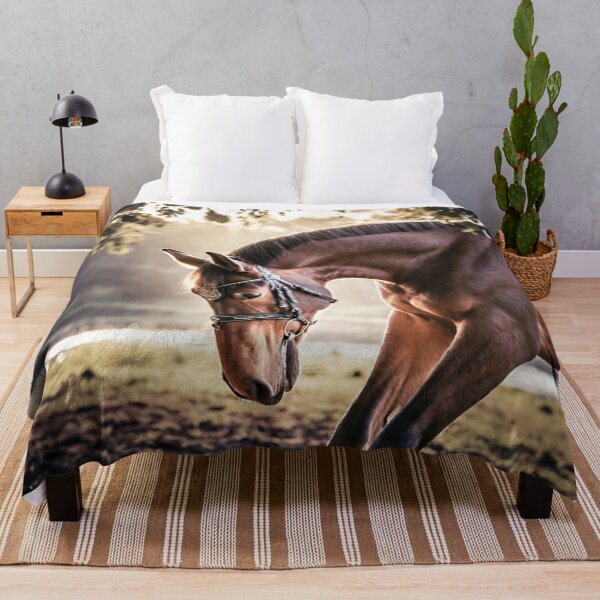 Item preview, Horse Under Tree at Golden Hour designed and sold by IntelliMindDesigns.