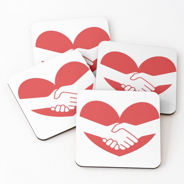 Item preview, The Handshake of Love & Peace designed and sold by ULTRAMAX_DESIGN.
