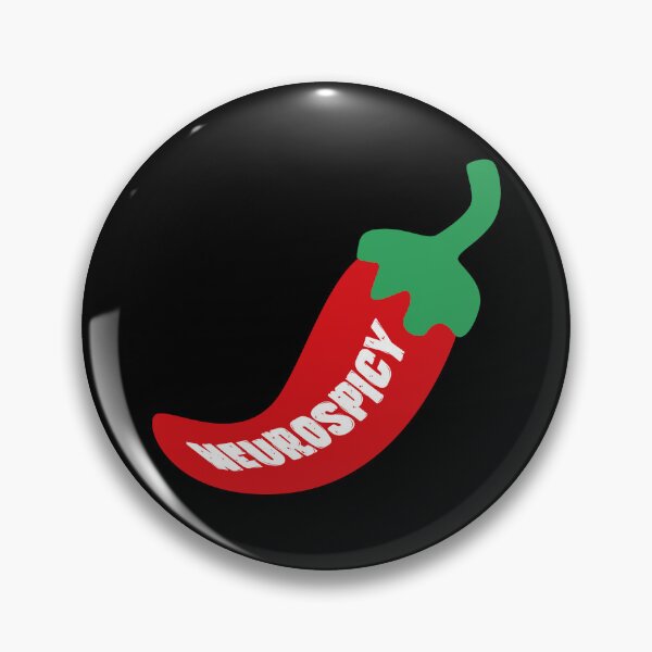 Item preview, Neurospicy Chili Funny Brain Humor Gift designed and sold by lenalenspod.