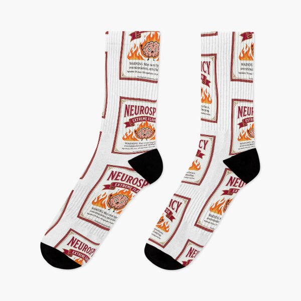 Item preview, Neurospicy Gift: Extreme Flavor Warning Label — ADHD Autism Humor designed and sold by Osmose-Studio ⭐⭐⭐⭐⭐.