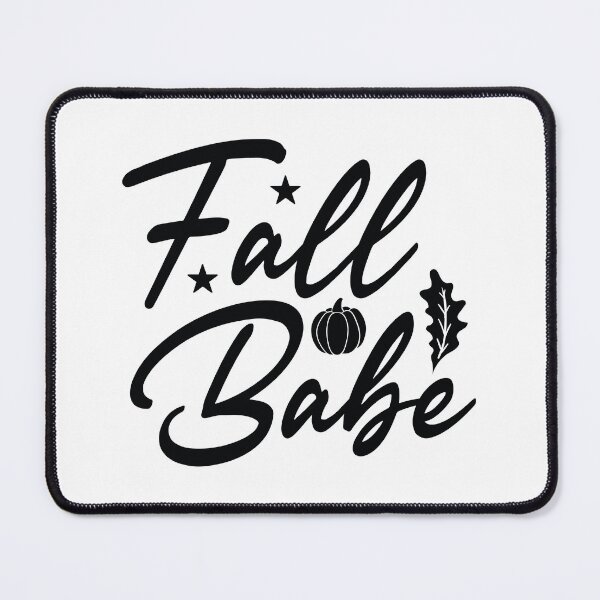 Item preview, Fall Babe - Cute Fall Season Retro Vintage Aesthetic Leaves Pumpkin Spice Girl Family Gift designed and sold by FuzionRaptor.