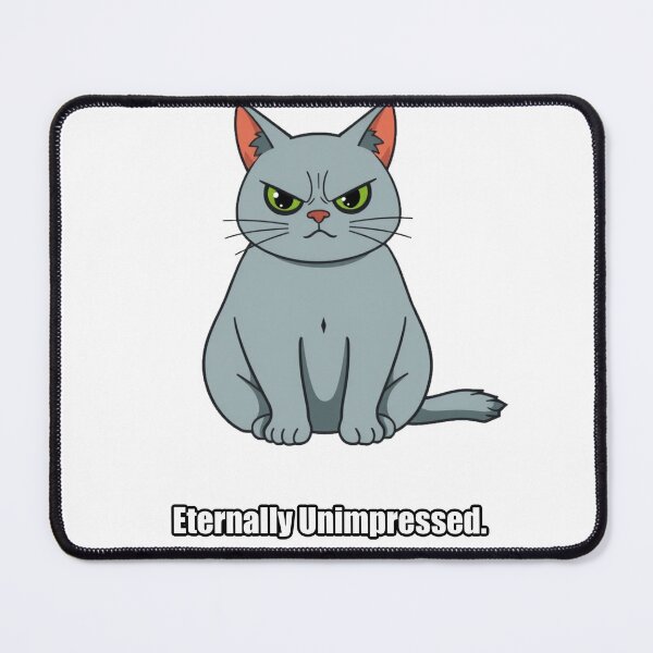 Item preview, British Shorthair Sticker - Eternally Unimpressed - Funny British Shorthair Cat Gift designed and sold by pawdrops.