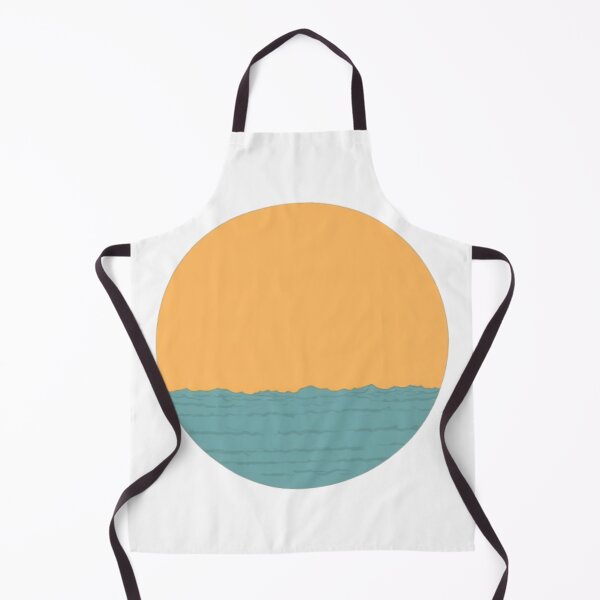 Item preview, Minimalist Sunset and Ocean Waves designed and sold by LstpStudio-Art.