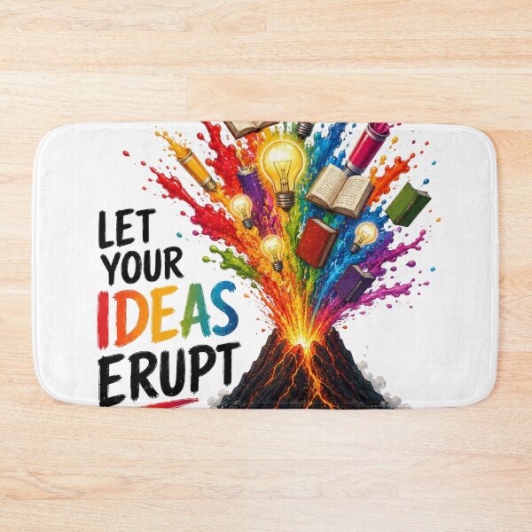 Item preview, Let Your Ideas Erupt | Volcano Creativity designed and sold by NatureHarmony16.