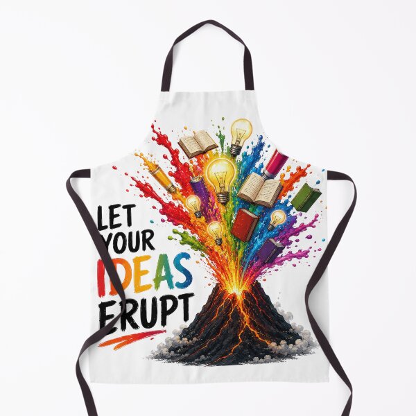 Item preview, Let Your Ideas Erupt | Volcano Creativity designed and sold by NatureHarmony16.