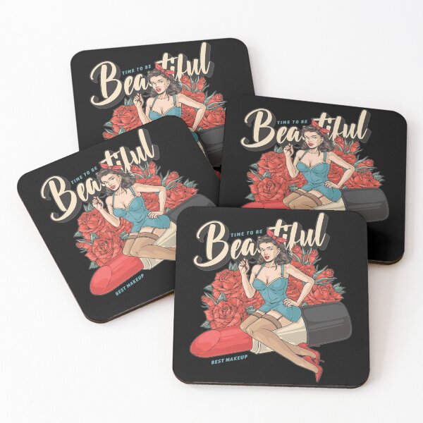 Item preview, Time to be beautiful designed and sold by Side Quest Co..