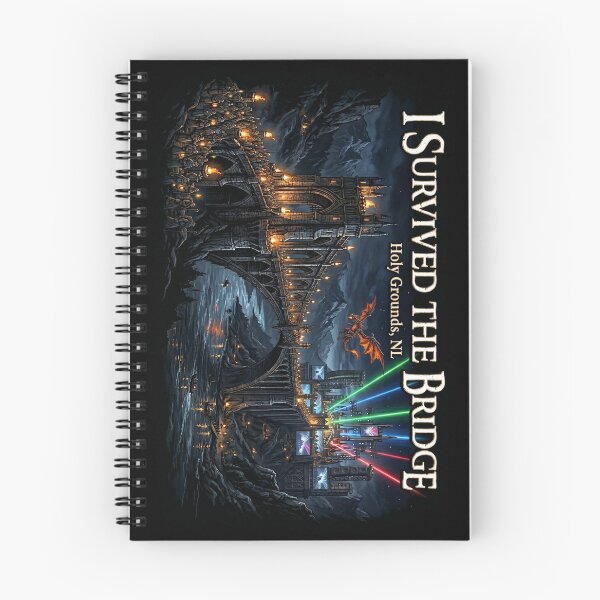 Item preview, I Survived The Bridge Holy Grounds Hardstyle Festival designed and sold by SPAZE-Typo.