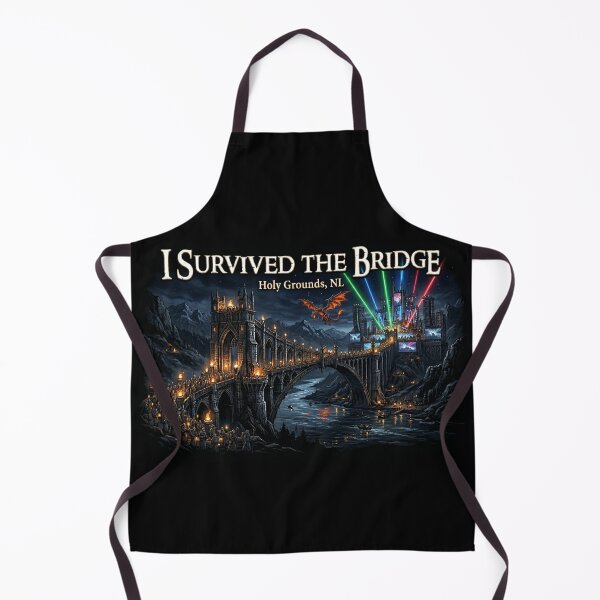 Item preview, I Survived The Bridge Holy Grounds Hardstyle Festival designed and sold by SPAZE-Typo.