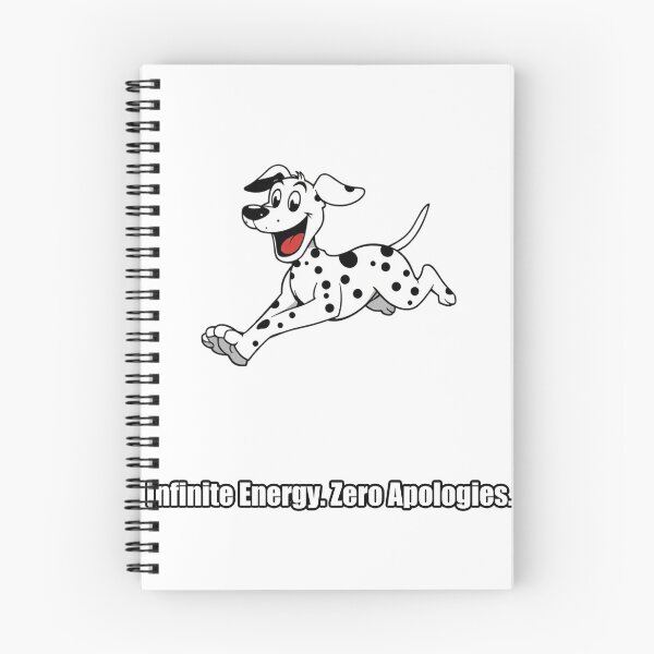 Item preview, Dalmatian Sticker - Infinite Energy Zero Apologies - Funny Dalmatian Owner Gift designed and sold by pawdrops.