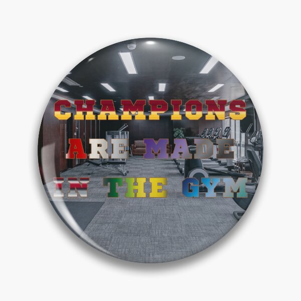 Item preview, Champions are Made in the Gym #5 designed and sold by Holy JM Designs.