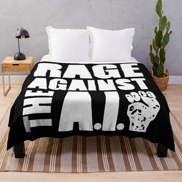 Item preview, rage against the ai (anti ai) designed and sold by remerasnerdas.