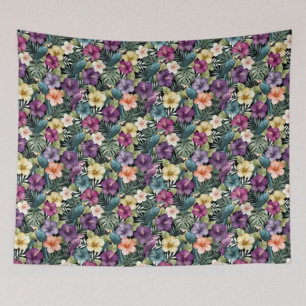 Item preview, Bright Tropical Pattern-Parrot 3 designed and sold by Gypsykiss.