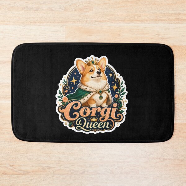Item preview, Corgi Queen Royal Dog Sticker  designed and sold by Sketchlegacy.