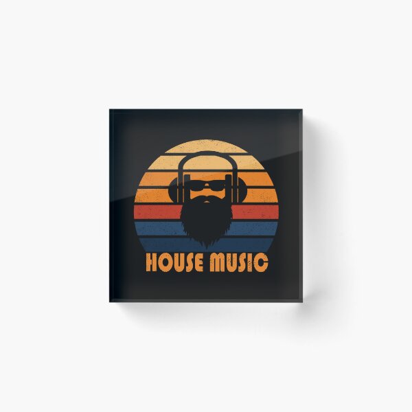 Item preview, Vintage Old School Deep House Music Lover designed and sold by Alexaltay.