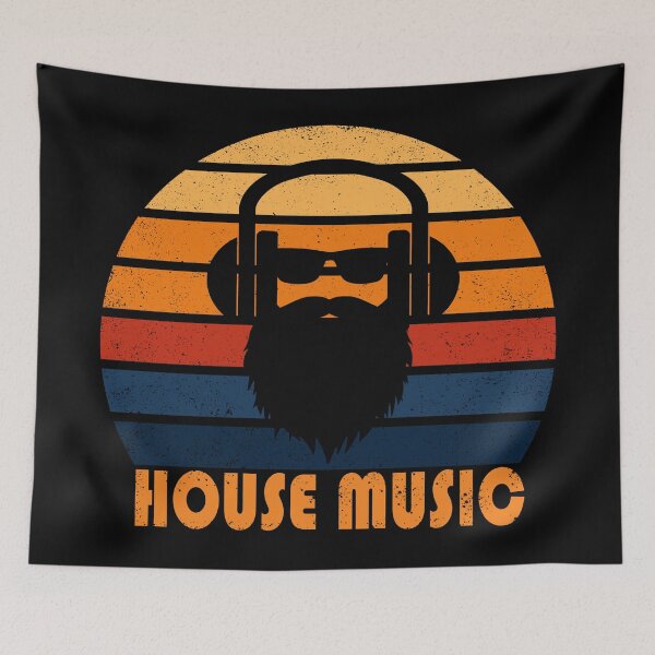 Item preview, Vintage Old School Deep House Music Lover designed and sold by Alexaltay.