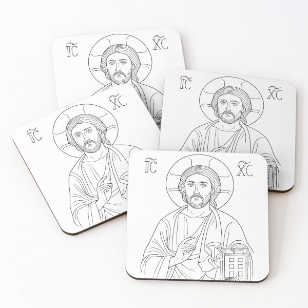 Item preview, Jesus Icon designed and sold by Saints & Pilgrims.