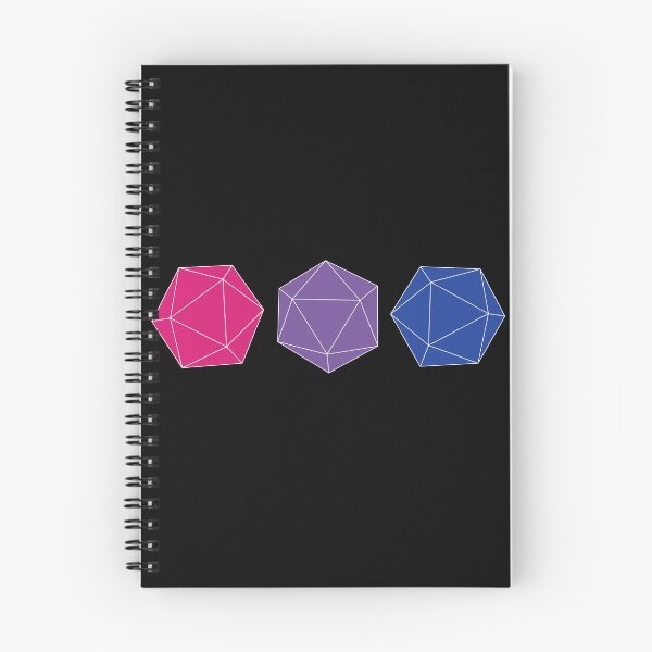 Item preview, Bisexual Pride D20 Dice | Bi Gamer RPG Dice Design | LGBTQ+ Tabletop Gaming designed and sold by Hallowed Artistry.