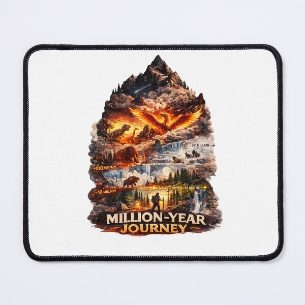Item preview, Million Year Journey | Time Mountain Geology Art designed and sold by NatureHarmony16.