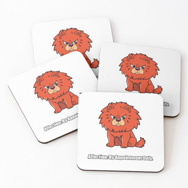 Item preview, Chow Chow Sticker - Affection By Appointment Only - Funny Chow Chow Owner Gift designed and sold by pawdrops.