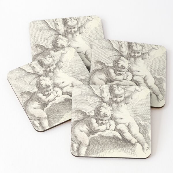 Item preview, Cupids With Bat Wings | Fairy Tale Art designed and sold by GammaRay.