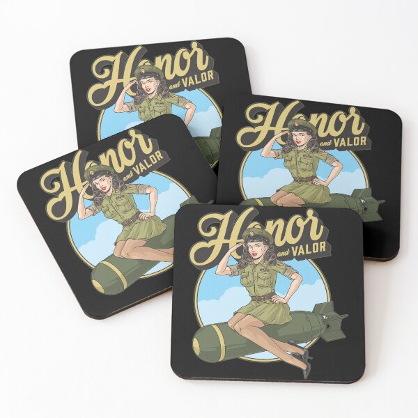 Item preview, Honor and valor designed and sold by Side Quest Co..