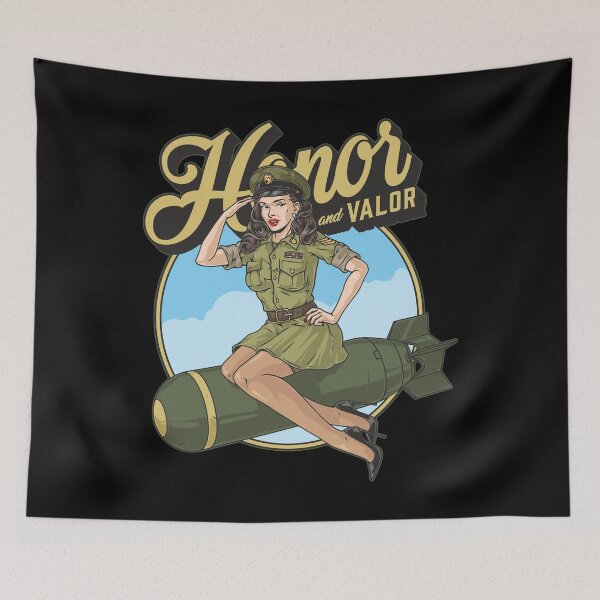 Item preview, Honor and valor designed and sold by Side Quest Co..