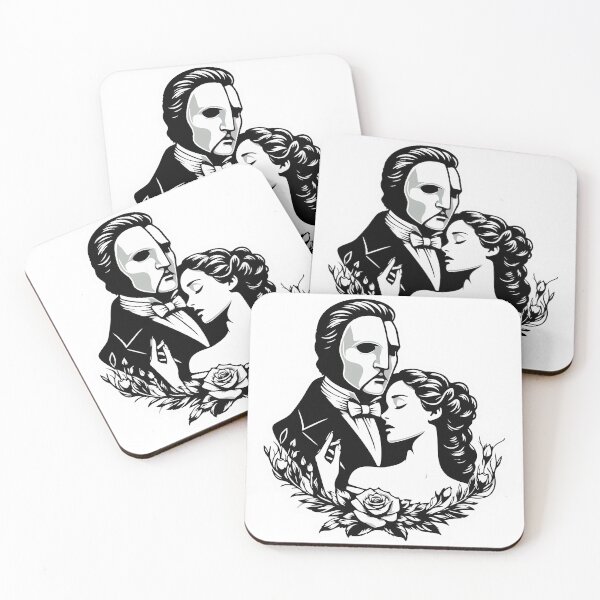 Item preview, Phantom of the Opera Romance Erik and Christine designed and sold by NerdiPop.