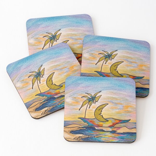Item preview, Tropical Moon Dream designed and sold by LC Studio by LiliCondez.