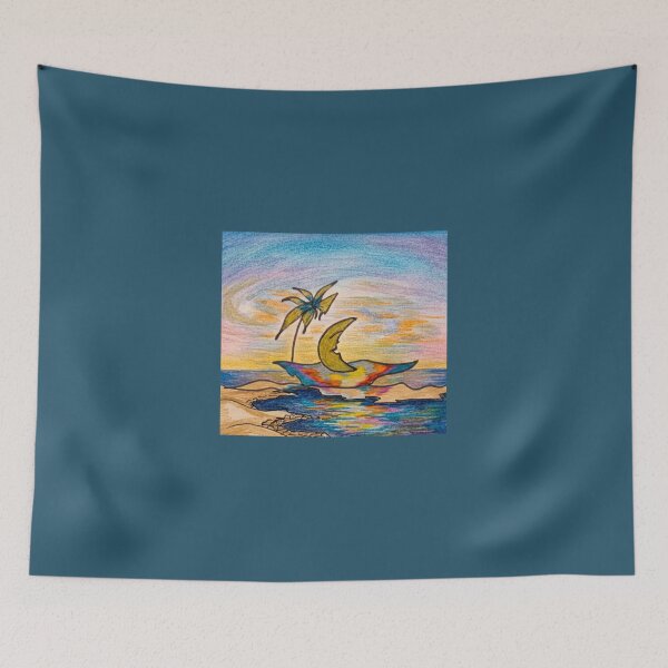 Item preview, Tropical Moon Dream designed and sold by LC Studio by LiliCondez.